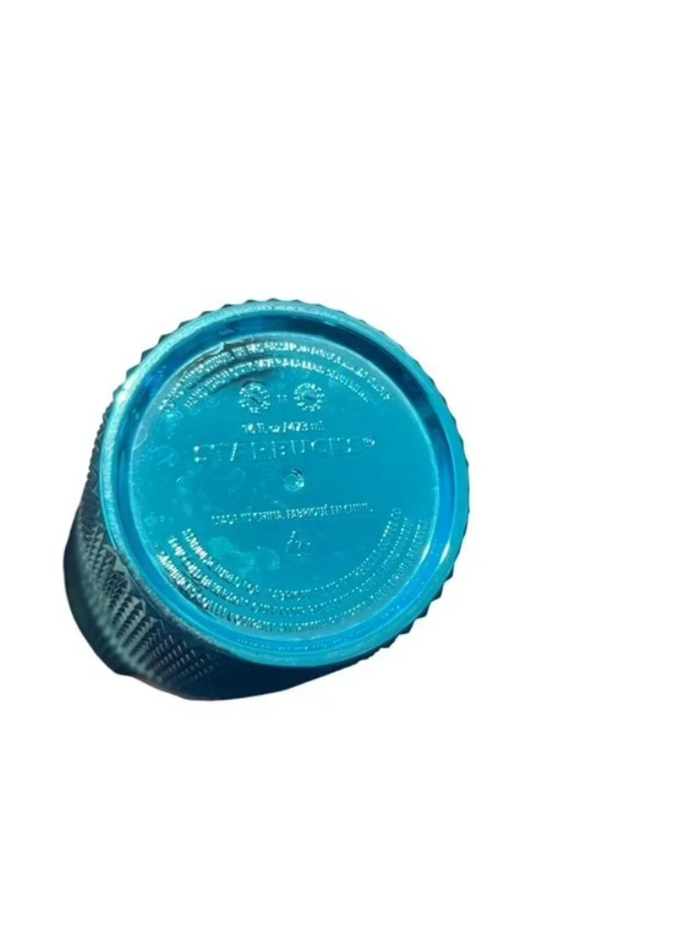 Starbucks Summer 2023 Blue Chrome Studded Tumbler